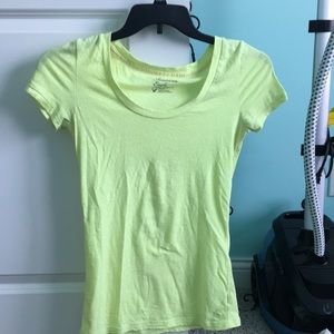 Neon yellow American Eagle shirt